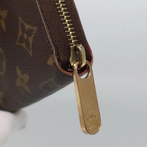 LOUIS VUITTON Monogram V Line Zippy Wallet Grunard Pink - Picture 10 of 16